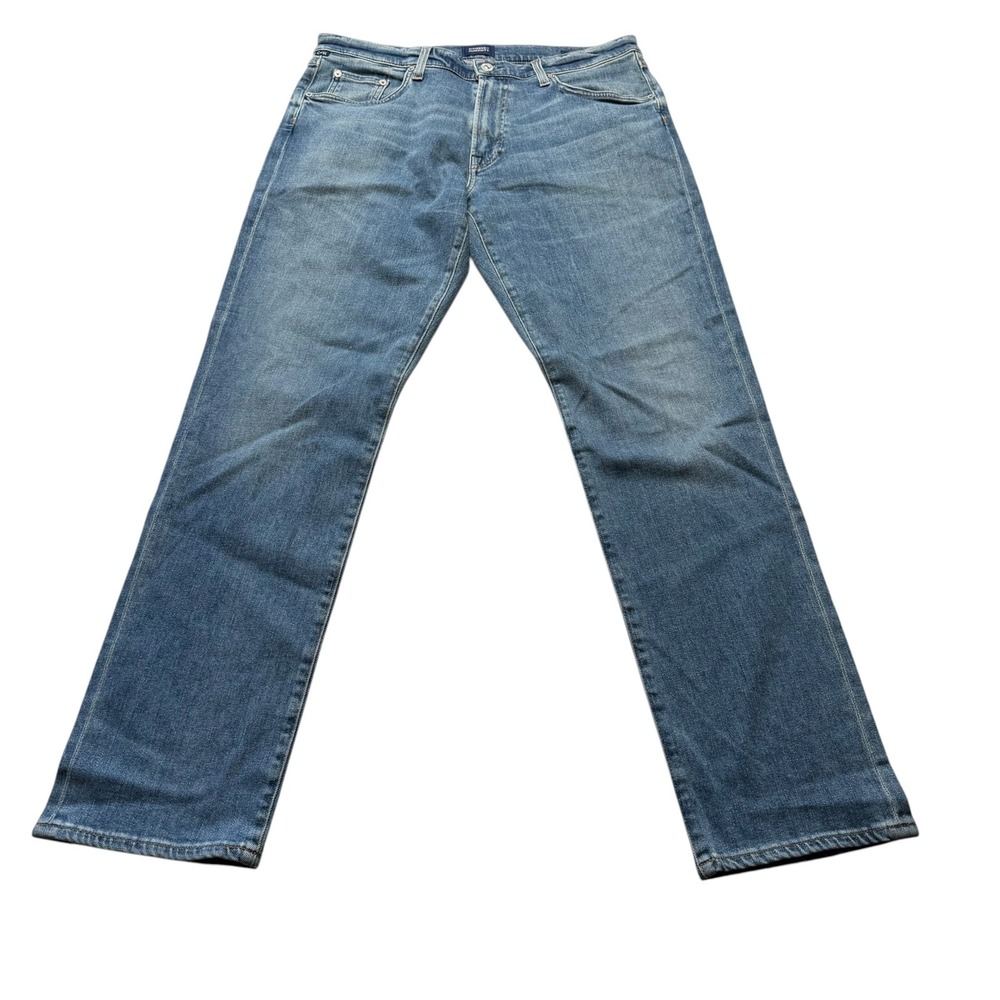 CITIZENS OF HUMANITY Gage Jeans Blue Cashmere Blend Men's Size 34 Medium Wash